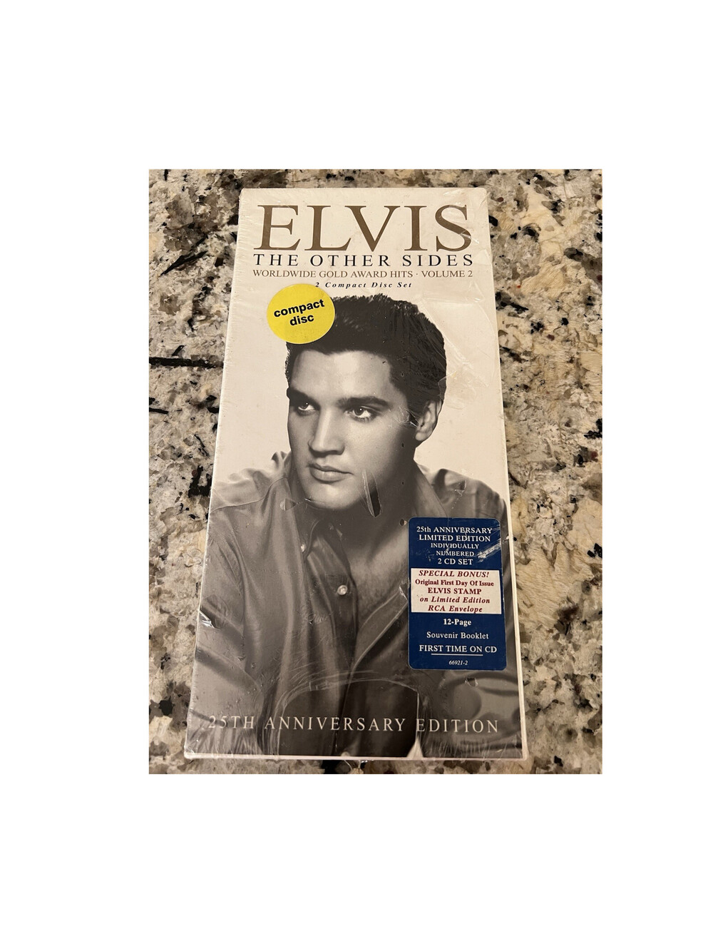 NEW Elvis Presley The Other Sides Gold Award Hits Vol 2 CD Box Set 25th Anniv